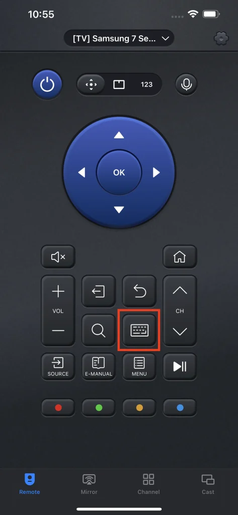 Remote Keyboard Step 1