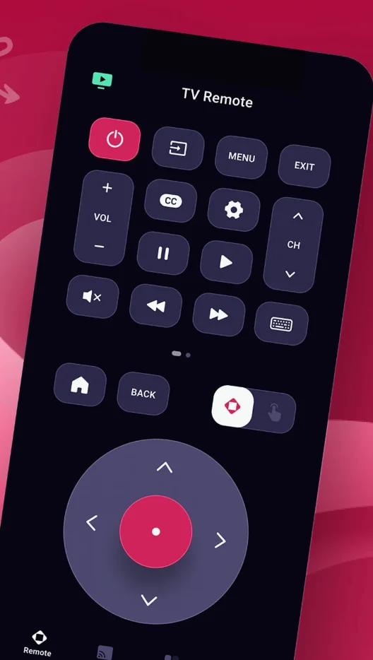 Smart Remote for LG ThinQ TV by Vulcan Labs