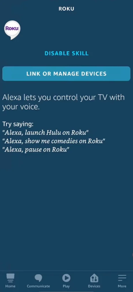 use Alexa to control Roku TV