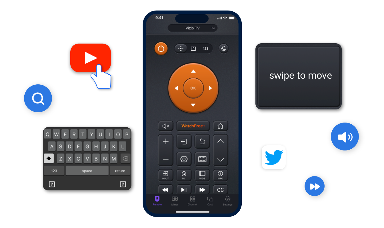 Vizio Smart TV Remote App for iPhone Android Try for Free Vizio Smart TV Remote App for iPhone Android Try for Free