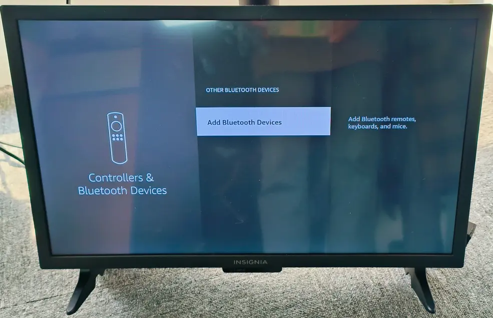 choose Add Bluetooth Devices on Firestick