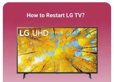 how to restart LG TV