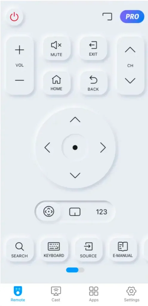 Samsung TV remote software
