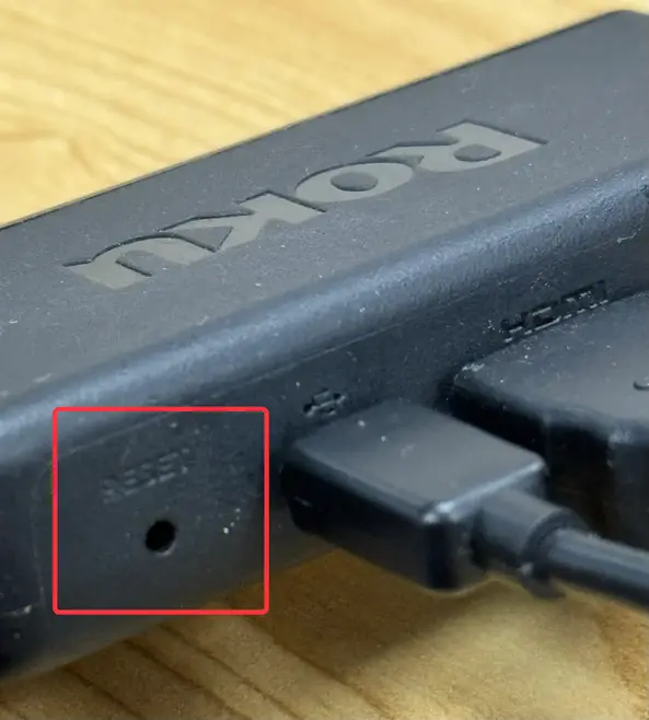 Physical Reset button on Roku