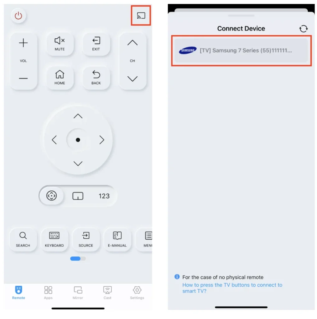 set up the wireless connection