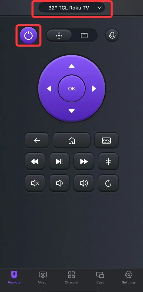 Paired universal remote app
