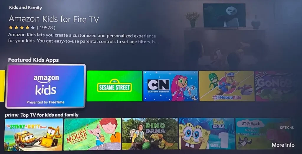no uninstall option on Firestick