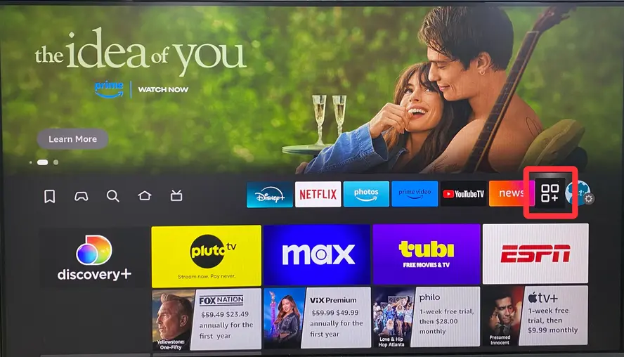 Channel option on FireStick