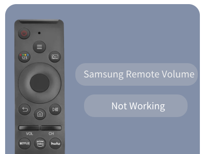 Samsung remote volume not working