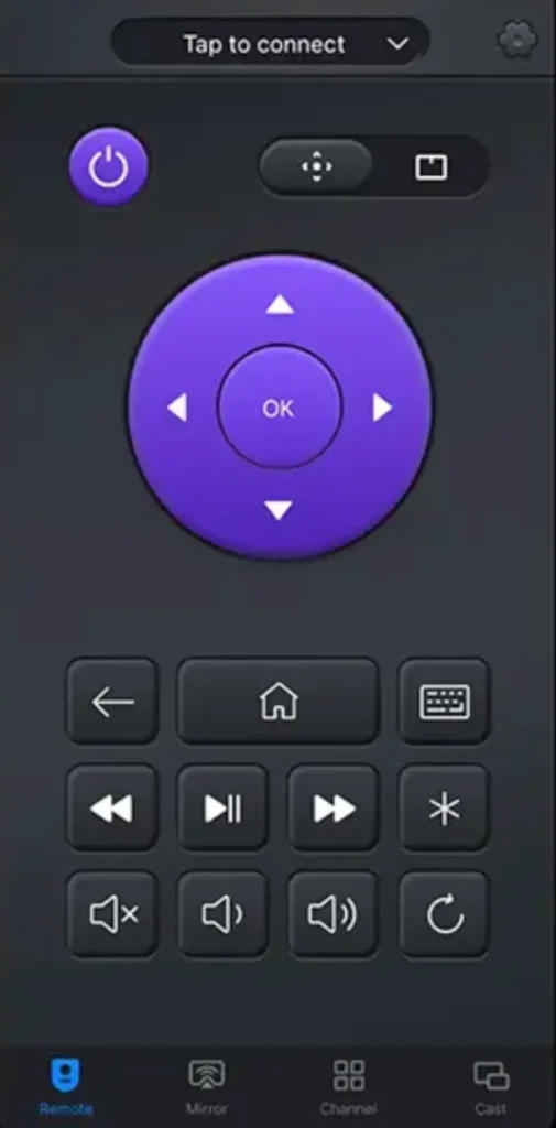 remote app for Roku OS