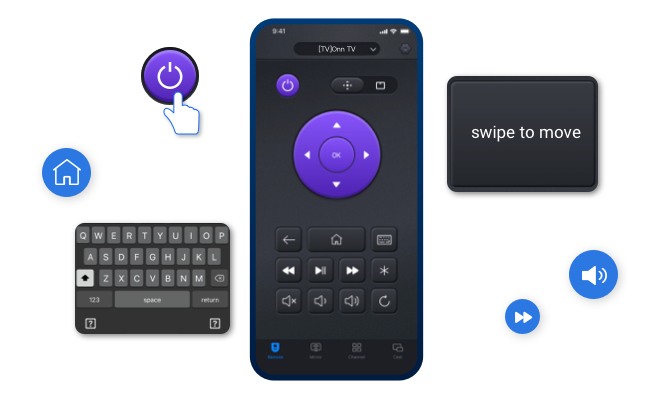 Onn TV Remote Features