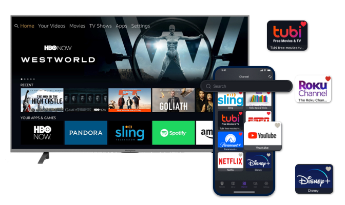 Seiki Universal TV Remote App Feature