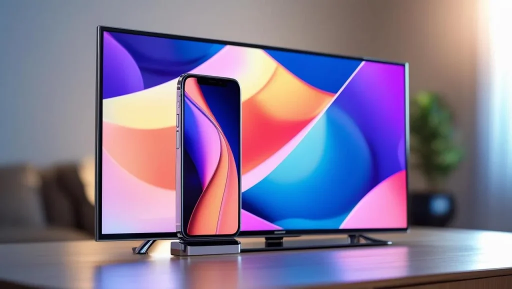 iPhone and Android TV